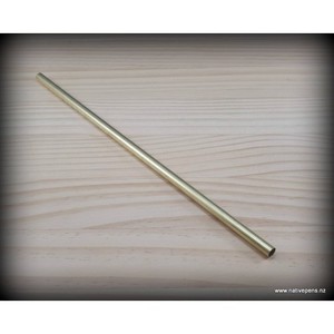 Brass Tubes: 7mm Brass Tube - 10 inch