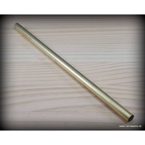 Brass Tubes: Cigar Brass Tube - 10 inch