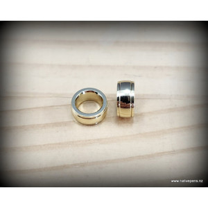 Fancy Slimline Centre Band - Gold