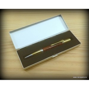 Accessories: Aluminium Pen Box - Gray