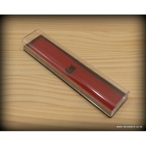 Accessories: Plastic Pen Box - Red Single