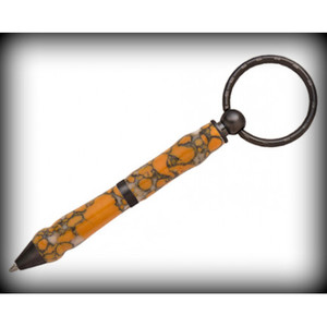 Craft Kits: Key Ring Mini Pen Kit - Gun Metal Grey