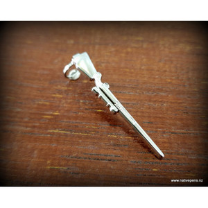 Pen Clips: Bolt Action Pen Clip - Chrome