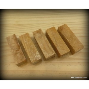 Timber Blanks: Sierra Blanks - Totara Ripple - Stab