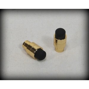 Touch Caps: Touch Stylus Pen Cap - Gold