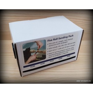 Sanding & Polishing: Multi-Roll Abrasive Pack