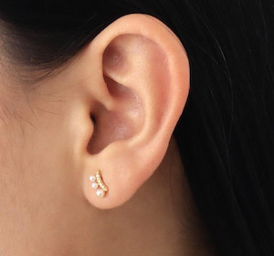 Products: 24k gold plated earrings - Nativo Nativo International