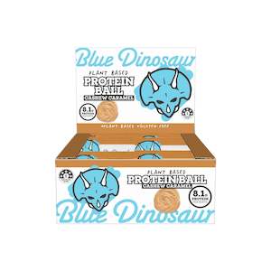Blue Dinosaur: Cashew Caramel Protein Ball