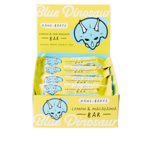 Blue Dinosaur: Lemon & Macadamia Snack Bar