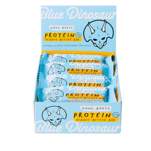 Blue Dinosaur: Peanut Butter Protein Bar