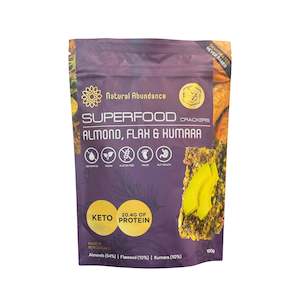 Whole Harry: Superfood Crackers - Almond, Flax & Kumara