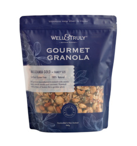 Whole Harry: Macadamia Gold Gourmet Granola - 840g
