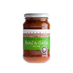 Organic Basil & Garlic Pasta Sauce
