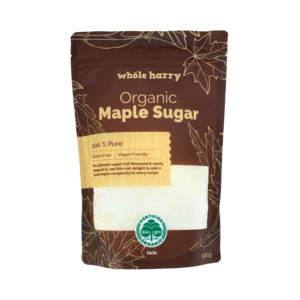 Our Brands: Whole Harry Organic Maple Sugar
