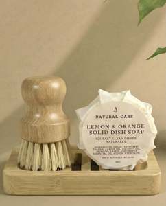 Solid Dish Soap - Lemon & Orange