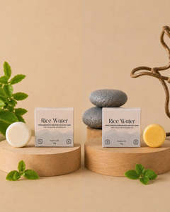 Trending: Rice Water Hair Shampoo & Conditioner Combo - Mini