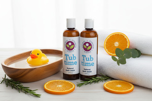 Natural Baby Skincare Nz: Tub Time