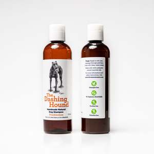 Natural Pet Care Nz: The Dashing Hound 250ml - Frankincense. Natural Dog Shampoo