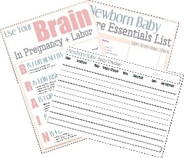 Products: Birth affirmations