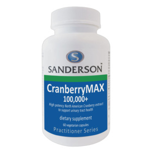 Sanderson - CranberryMAX 100,000+  60 caps