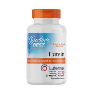 Doctors Best - Lutein with Lutemax® (20mg) 60 softgels