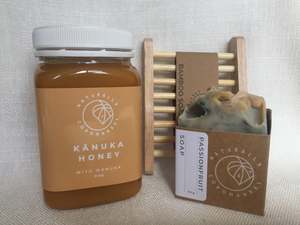Gift Packs: Soap, Rack & Honey Combo