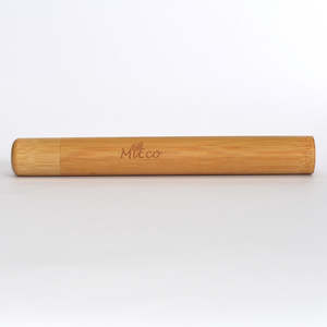 Mieco: Bamboo Travel Tooth Brush Case