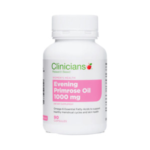 On Sale: Clinicians Evening Primrose Oil 100mg 90s