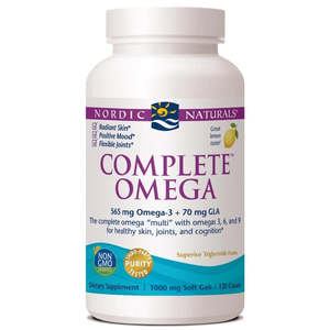 Omega Foods: Nordic Naturals Complete Omega 120 Capsules