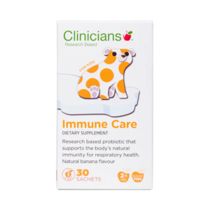 Childrens Health Well Being: Clinicians Children's Immune Care 30 Sachets