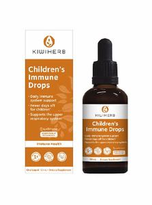 Childrens Health Well Being: Kiwiherb Childrens Immune Drops 50ml