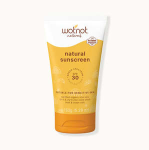 Childrens Health Well Being: Wotnot Natural Sunscreen for Family 150g