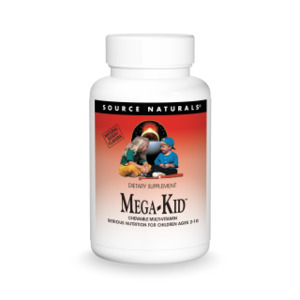 Childrens Health Well Being: Source Naturals Mega-Kid Chewable Multi-Vitamin 60's