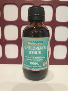 Childrens Health Well Being: Inseason Children Sinus 100mls