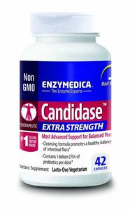 Womens Health Well Being: Enzymedica Candidase extra strength 42 Caps