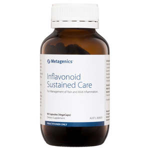 Womens Health Well Being: Metagenics Inflavoniod Sustained Care 90's Vegetable Capsules
