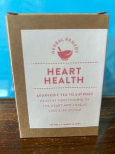 Teas Drinks: *Herbal Remedy Heart Health Tea 100g