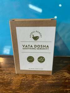 Teas Drinks: *Harbal Remedy Vata Dosha Soothing Serenity Tea 100g