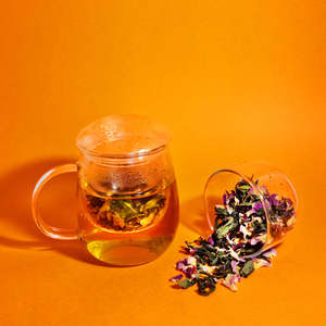 Teas Drinks: Magic T Blends Glass Infuser Mug