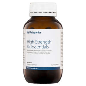 Energy: Metagenics High Strength Bio Essentials 60 Tablets