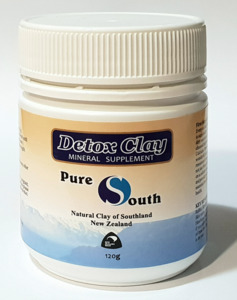 Detox Liver Kidneys: Pure South Mineral/Detox Clay 120gm powder