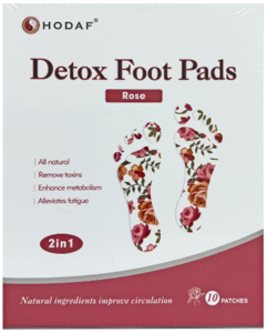 Hodaf Detox Foot Pads Rose