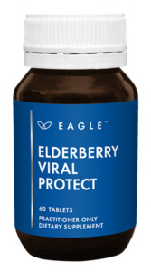Coughs Cold Immunity: Eagle Elderberry Viral Protect 60's