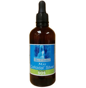 Coughs Cold Immunity: My Colloidal Silver SOS Dropper 100ml