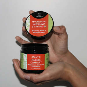 *Wild Kiwihearts Magnesium, Kawakawa & Capsaicin Warming & Muscle Cream 150ml