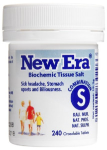 New Era Tissue Salts Combination S 240's