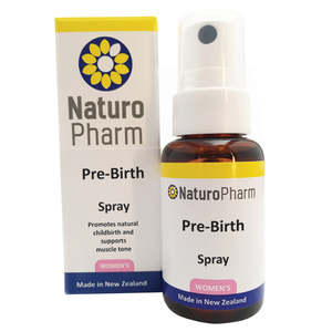 Homeopathy: Naturopharm PreBirth Relief Spray 25ml