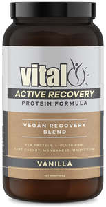 Protein Powders: *Vital Vegan Active Recovery Protein Vanilla 500g