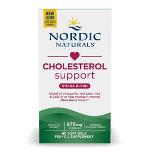 Circulation Heart: Nordic Naturals Cholesterol Support Omega Blend 60's