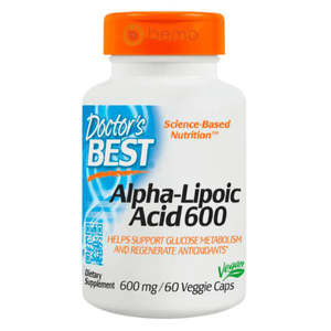 Doctor's Best Alpha-Lipoic Acid 600mg 60VCaps